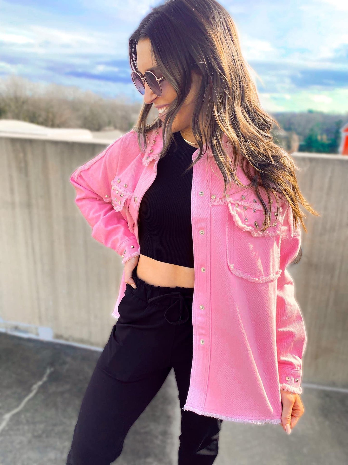 Pink Stevie Jacket