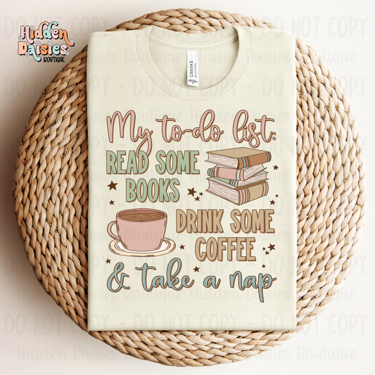 Read Books, Drink Coffee, Take Naps