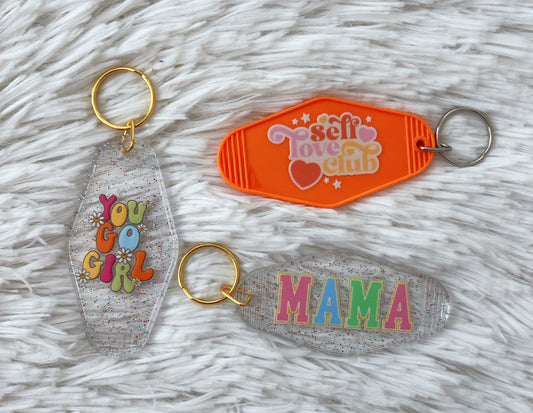 Motel Keychains