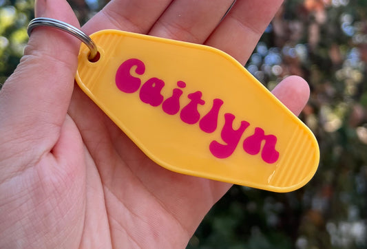 Made To Order: Custom Motel Keychains